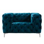 Fauteuil Leominster Velours - Bleu marine