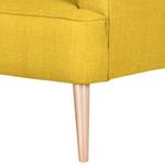 Fauteuil Lilou Tissu - Jaune moutarde