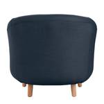 Fauteuil Little weefstof donkerblauw