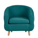 Fauteuil Little Tissu bleu / vert