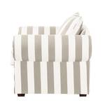 Sessel Colmar Webstoff Beige gestreift