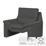 Fauteuil Longford antracietkleurig echt leer