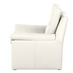 Fauteuil Longford wit echt leer