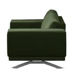 Fauteuil Lorcy fluweel - Antiek groen