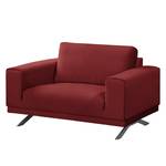 Fauteuil Lorcy Velours - Rouge