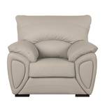 Fauteuil Luzzi taupe echt leer