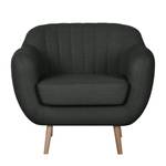 Fauteuil Maila I Tissu Vert pastel - Anthracite