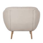 Fauteuil Maila I Tissu Vert pastel - Gris clair