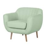 Fauteuil Maila I Tissu Vert pastel - Vert pastel