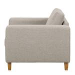 Fauteuil MAISON geweven stof - Geweven stof Inas: Cappuccino