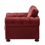 Fauteuil Marau Velours - Rouge