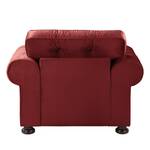 Fauteuil Marau Velours - Rouge