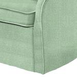 Fauteuil Marcy geweven stof - Mintkleurig