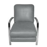 Fauteuil Marques Imitation cuir - Gris