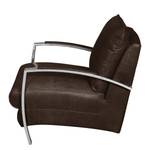 Fauteuil Marques Imitation cuir - Marron café