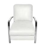 Fauteuil Marques Imitation cuir - Blanc