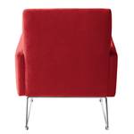 Fauteuil Maximus fluweel - Rood