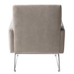 Fauteuil Maximus fluweel - Cappuccinokleurig