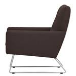 Fauteuil Maximus geweven stof Stof Naya: Bruin