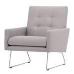 Fauteuil Maximus geweven stof Stof Naya: Grijs-Beige