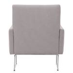 Fauteuil Maximus geweven stof Stof Naya: Grijs-Beige