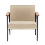 Fauteuil Memus Tissu Beige