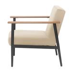 Fauteuil Memus geweven stof Beige