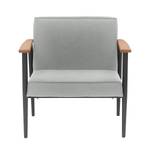 Fauteuil Memus Tissu Gris clair