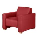 Fauteuil Midar Cuir véritable Rot