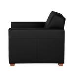 Fauteuil Midar Cuir véritable - Noir