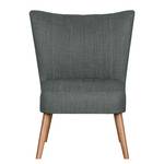 Fauteuil Mikkel Tissu - Anthracite