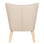 Fauteuil Oona I Tissu Beige - Cappuccino