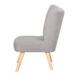 Poltrona Oona III Tessuto Beige - Grigio