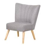 Fauteuil Oona III geweven stof - Grijs