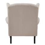 Ohrensessel Miscol Cappuccino - Mit Hocker