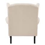 Ohrensessel Miscol Beige - Ohne Hocker