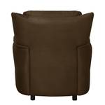 Fauteuil Muncaster Microfibre - Marron