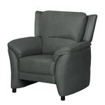 Fauteuil Muncaster microvezel - Donkergrijs