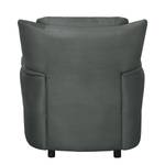 Fauteuil Muncaster Microfibre - Gris foncé