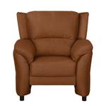 Fauteuil Muncaster microvezel - Honingbruin