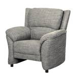 Fauteuil Muncaster Tissu structuré Platine