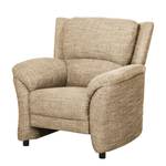 Fauteuil Muncaster Tissu structuré Beige chiné