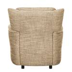 Fauteuil Muncaster Tissu structuré Beige chiné