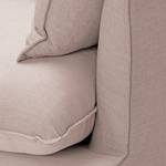 Fauteuil Sulviken geweven stof - Stof Dona: Beige-Roze