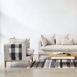 Fauteuil Sulviken Tissu - Tissu Mera : Beige clair