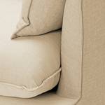 Fauteuil Sulviken geweven stof - Stof Dona: Lichtbeige