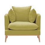 Fauteuil Sulviken Tissu - Tissu Mera : Vert olive