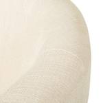 Poltrona Ida III Tessuto Beige - Bianco crema