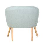 Fauteuil Ida II geweven stof beige - Mintkleurig