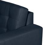 Fauteuil Nistra Tissu bleu foncé